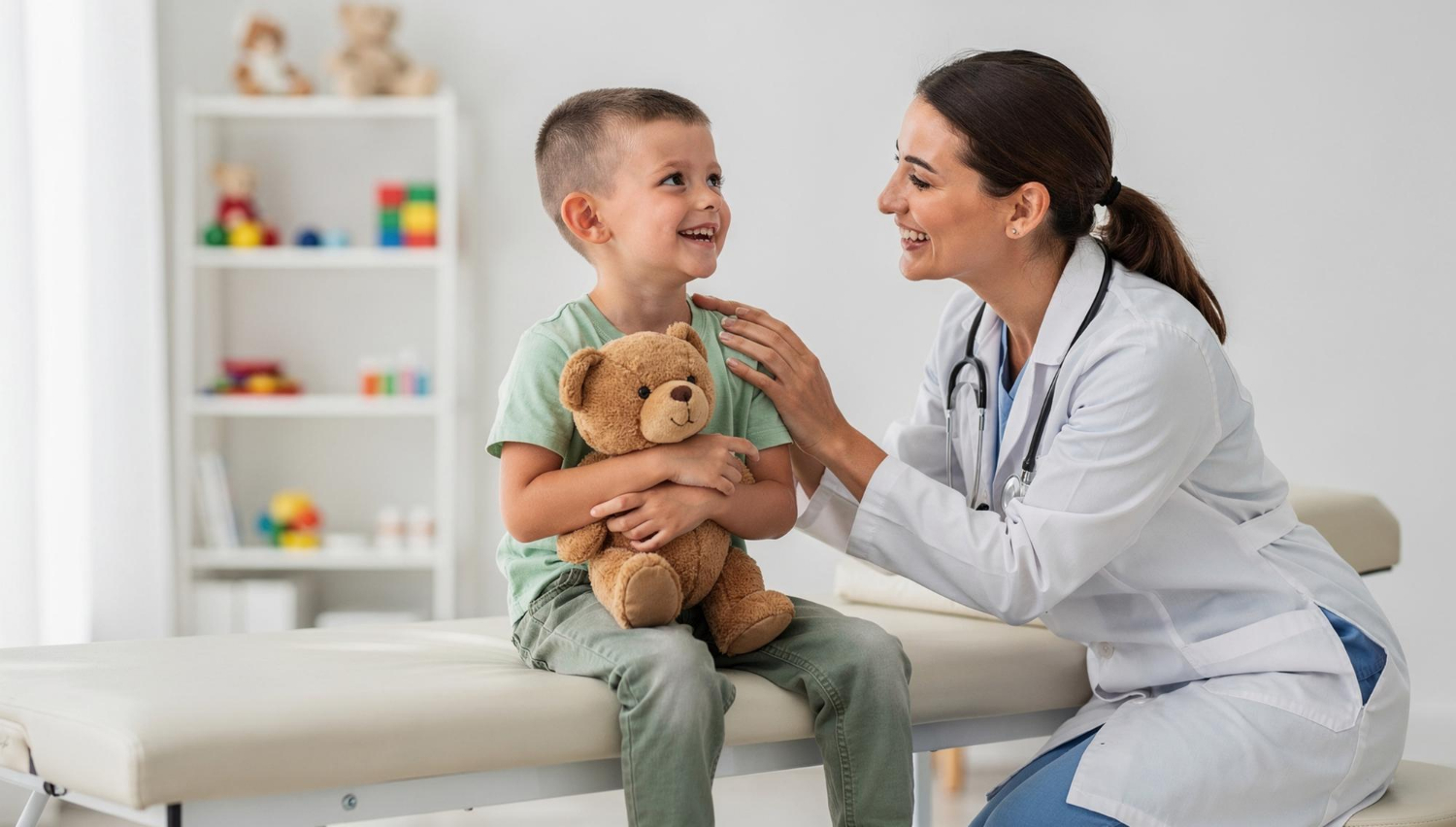 Consulta pediátrica também é importante quando a criança está bem