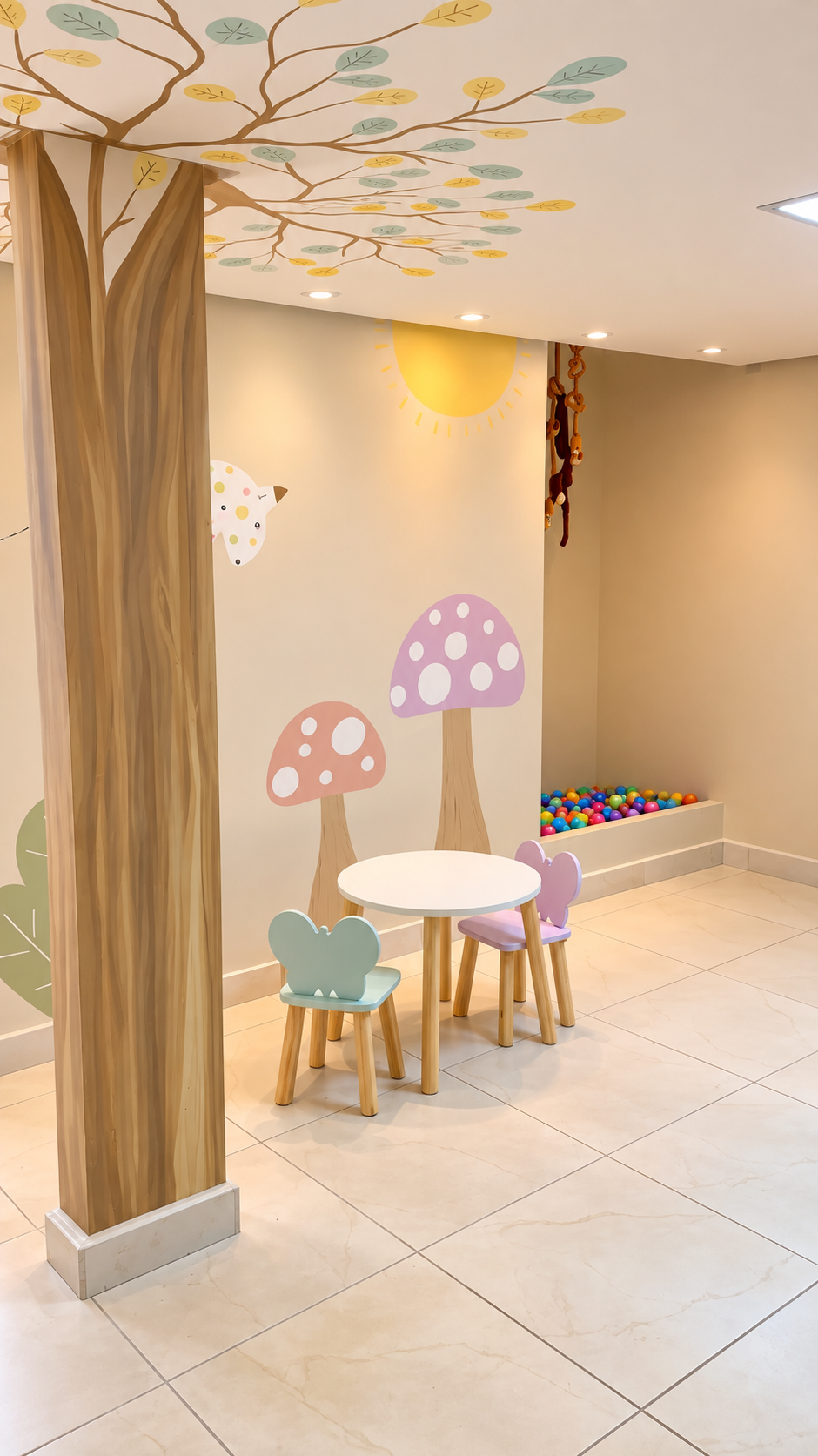 Foto do espaço da Kids Clin